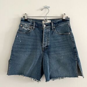 Abercrombie Curve Love High Rise Dad Short